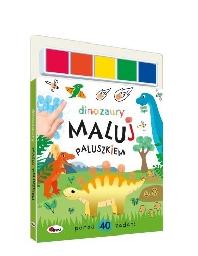 MALUJ PALUSZKIEM DINOZAURY
