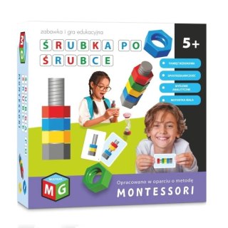 MONTESSORI ŚRUBKA PO ŚRUBCE