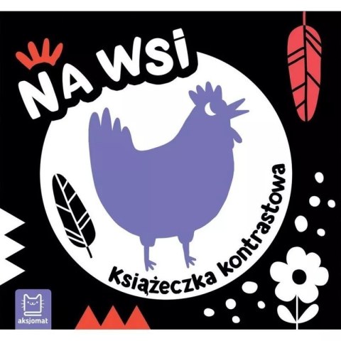 Na wsi książeczka kontrastowa AKSJOMAT