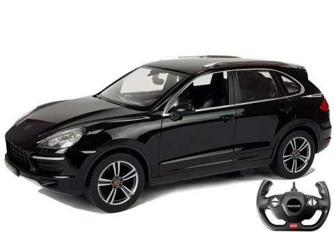 Auto Porsche Cayenne Turbo Zdalnie Sterowane RC Rastar Czarne 1:14