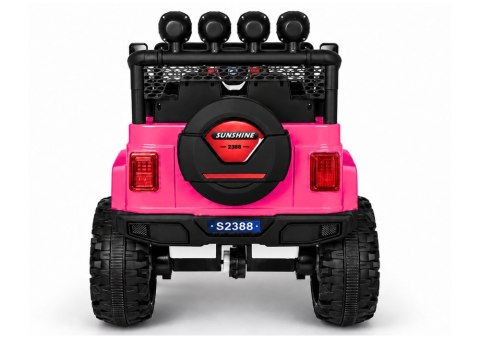 Auto na Akumulator S2388 Jeep Różowy 4x45W