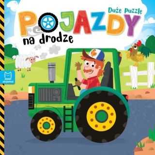 POJAZDY NA DRODZE DUŻE PUZZLE