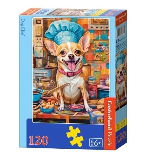 PUZZLE 120EL. DOG CHEF