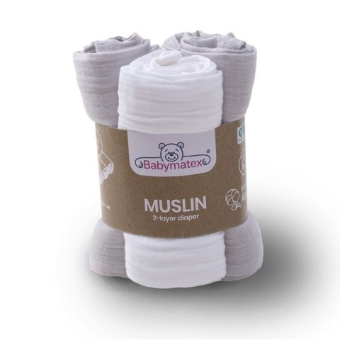 Pielucha muslin 3 pak 70x80 MATEX