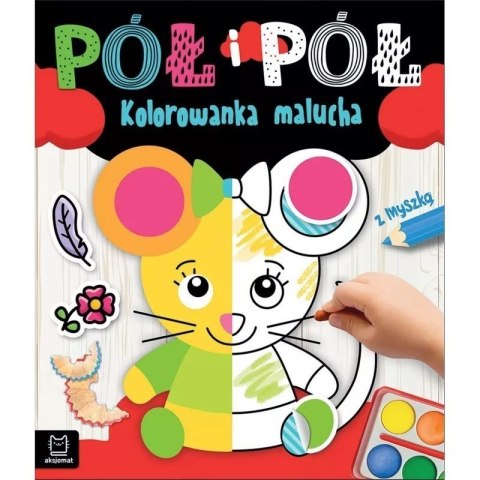 Pół i pół kol.malucha z myszką AKSJOMAT