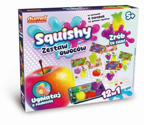 SQUISHY ZESTAW OWOCÓW