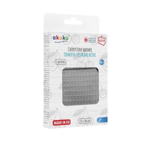 Termofor z pestk. wiśni grey AKUKU