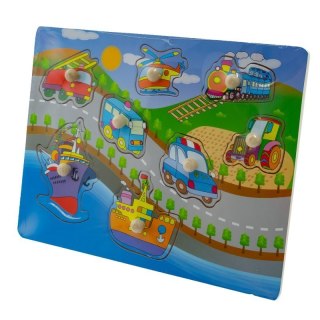 Zab puzzle 30x22 ulica EUROBABY ZABAWKI