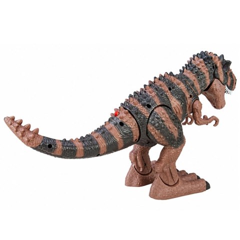 Dinozaur Na Baterie Tyranozaur Rex Chodzący Brązowy