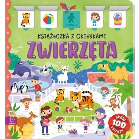 ZWIERZ. KSIĄŻECZKA Z OKIENKAMI