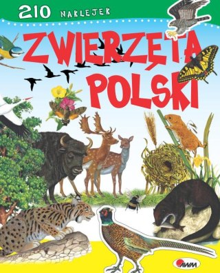 ZWIERZĘTA POLSKI + NAKLEJKI