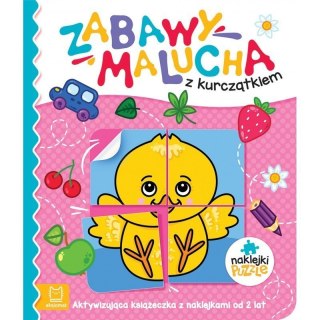 Zabawy malucha z kurczątkiem AKSJOMAT