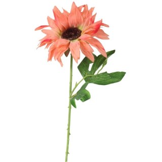 Słonecznik Pomarańczowy Decor - Kwiat Pojedynczy 64cm