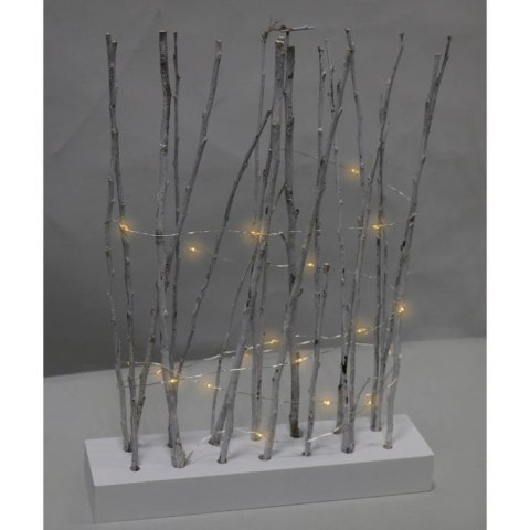Dekoracja - gałązki z lampkami LED 28 cm