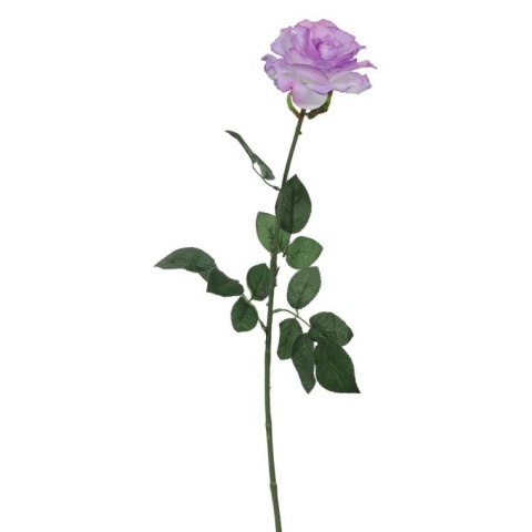 Fioletowa sztuczna róża 68 cm