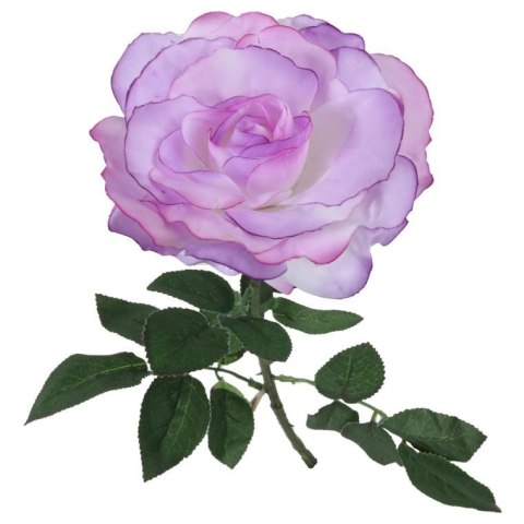 Fioletowa sztuczna róża 68 cm