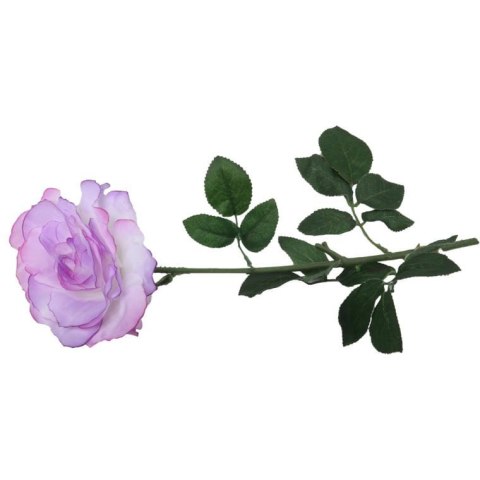 Fioletowa sztuczna róża 68 cm