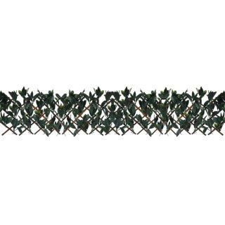 Płotek-Parawan z Sztucznymi Liśćmi do Balkonu o Wymiennych Rozmiach 180x30 cm.