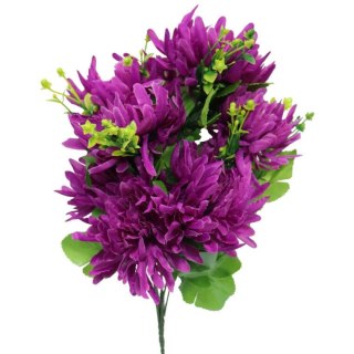 BUKIET CHRYZANTEM STRZĘPIASTYCH FIOLETOWYCH 35 CM Wysokość: 35 cm