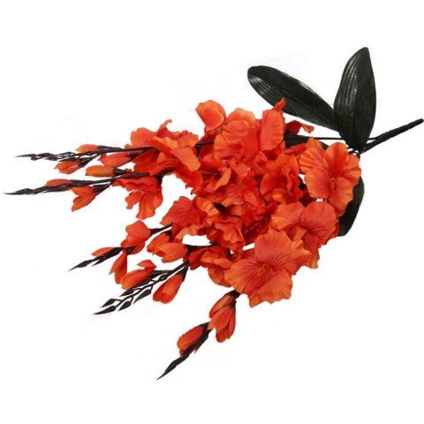 Bukiet 5 gladioli pomarańczowych