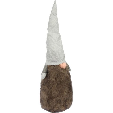 Figurka Skrzat w szarej czapie 50 cm, kolor brązowy