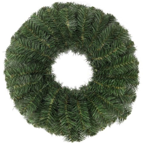 Wianek z Choinki Naturalnej Średnica 45 cm - Zielony, Modelowany
