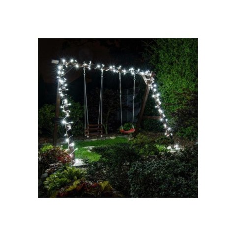 Lampki choinkowe 30 led kolor zimny biały na baterie