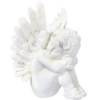 ANIOŁ BIAŁY ZE SKRZYDŁAMI 15 cm
