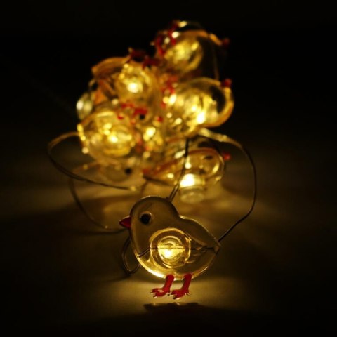 KURCZACZKI GIRLANDA ŚWIETLNA LAMPKI 10LED WIELKANOC ŻÓŁTE