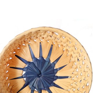 Koszyczek na pieczywo okrągły 20cm niebieski