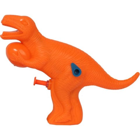 PISTOLET NA WODĘ PSIKAWKA 11 cm DINOZAUR POMARAŃCZOWY