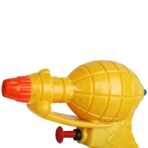 PISTOLET NA WODĘ PSIKAWKA 11 cm ŻÓŁTY GRANAT