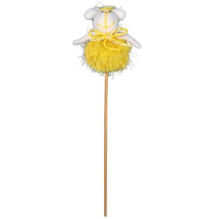 Żółta Figurka Owcy o Wysokości 25 cm