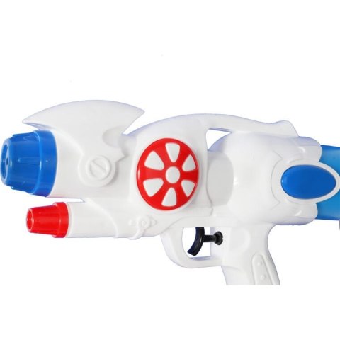 Innowacyjny Pistolet na Wodę z Odwróconym Pojemnikiem - Biało-Niebieski, 32cm