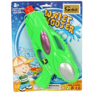 Nowoczesny Pistolet na Wodę o Odwrotnym Mocowaniu, Zielono-Fioletowy, 29 cm