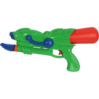 Pistolet do Śmiguś-Dyngus o Długości 40 cm w Kolorze Zielonym z Odwróconym Mocowaniem Pojemnika i Innowacyjnym Systemem Tworzeni