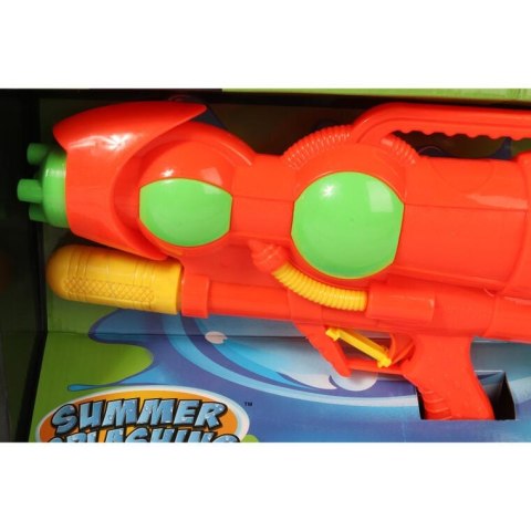 Pistolet na Wodę Pomarańczowy 37 cm - Innowacyjny Design z Systemem Tworzenia Ciśnienia