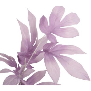 LIŚĆ GAŁĄZKA POTRÓJNA FIIOLETOWA 95CM