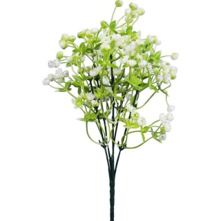 BUKIET 5 GAŁĄZEK GIPSÓWKI 32 CM KOLOR BIAŁY