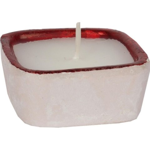 Zestaw 4 Ceramicznych Świeczek Świątecznych