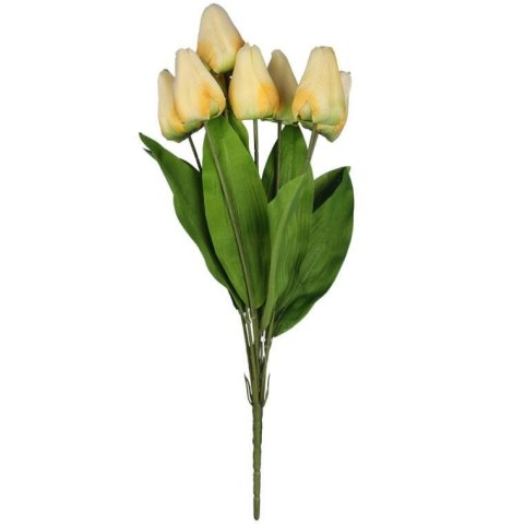 BUKIET 9 TULIPANÓW 44 CM KOLOR ŻÓŁTY