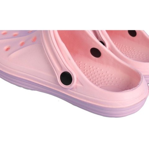 DAMSKIE KLAPKI ogrodowe/basenowe buty LEKKIE chodaki PIANKOWE 37