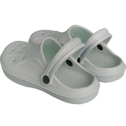 DAMSKIE KLAPKI ogrodowe/basenowe buty LEKKIE chodaki PIANKOWE ZIEL/36
