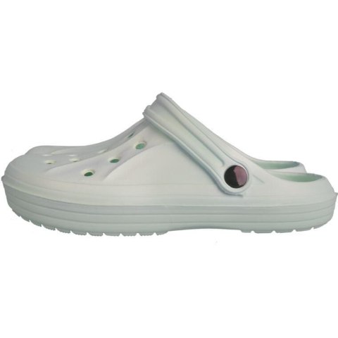 DAMSKIE KLAPKI ogrodowe/basenowe buty LEKKIE chodaki PIANKOWE ZIEL/37