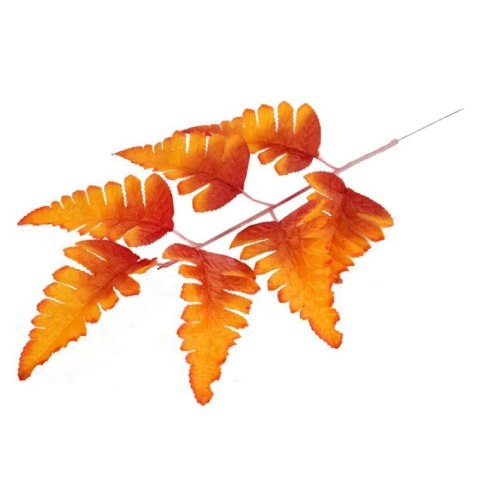 PAPROĆ GAŁĄZKA 37 CM	KOLOR POMARAŃCZOWY