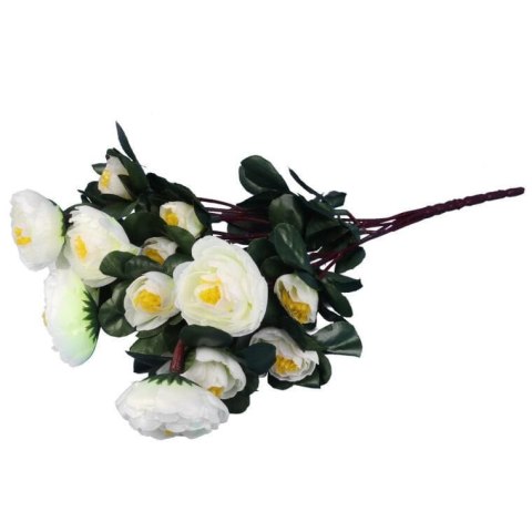 BUKIET KAMELII 35 CM KOLOR BIAŁY