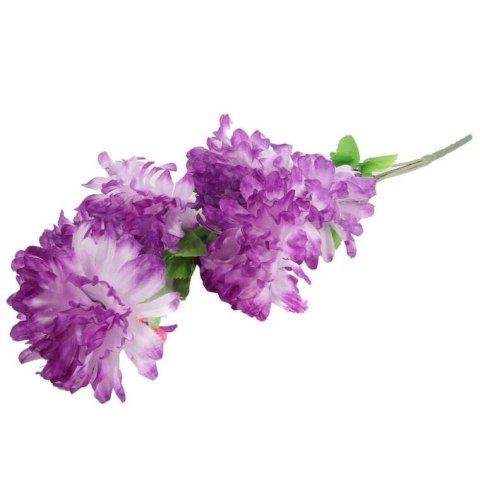 Bukiet 6 chryzantem w kolorze FIOLETOWYM 52 cm