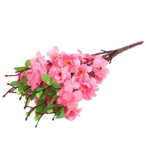 Bukiet 9 JABŁONI w kolorze JASNO RÓŻOWYM 38 cm