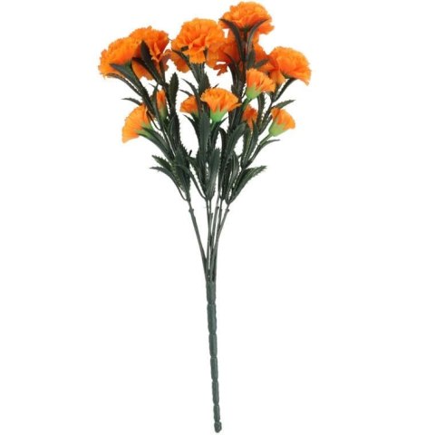 Bukiet GOŹDZIKÓW 42 cm POMARAŃCZOWY