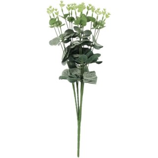 Bukiet liści EUCALIPTUSA w kolorze CIEMNO ZIELONYM 50 cm